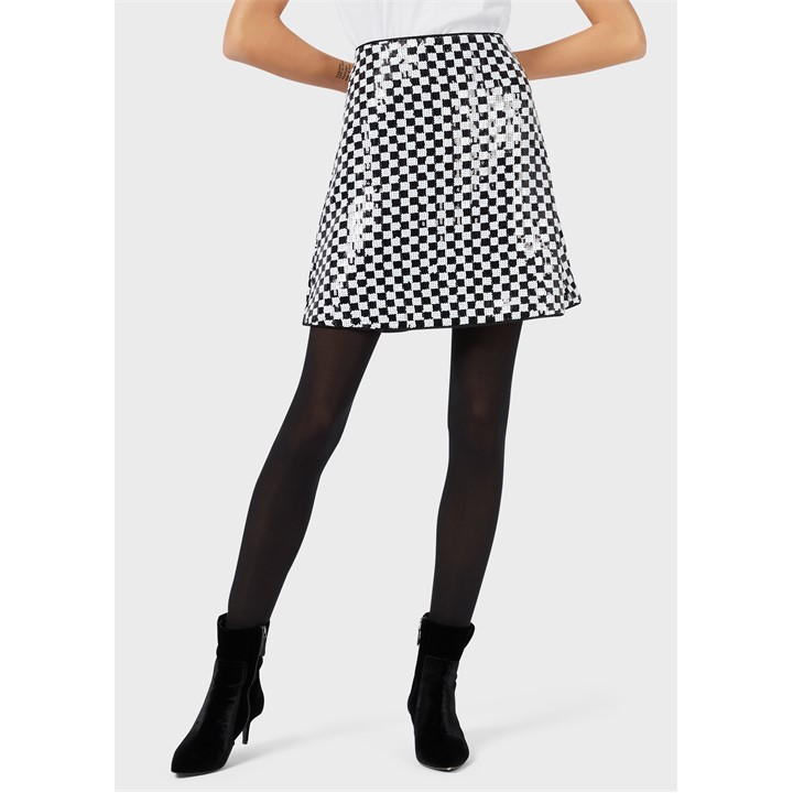 EMPORIO ARMANI PRINT SKIRT