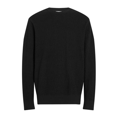Calvin Klein - Men's Natural Texture Jacquard Crew Neck Jumper