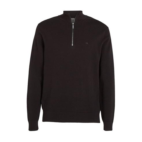Calvin Klein - Men's Waffle Texture Crew Neck Jumper