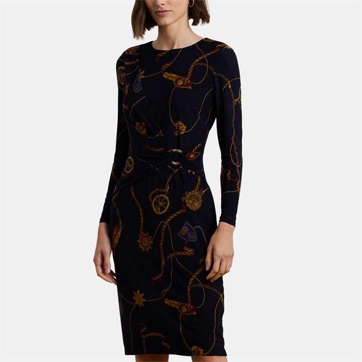 Lauren by Ralph Lauren Fabiana Dress - Blue