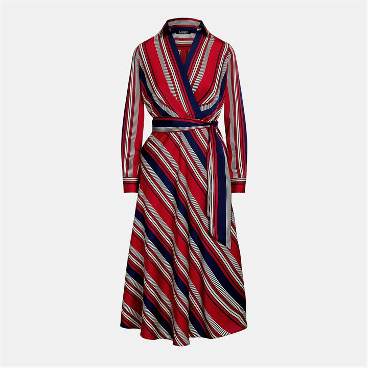 Lauren by Ralph Lauren Rowella Dress - Red