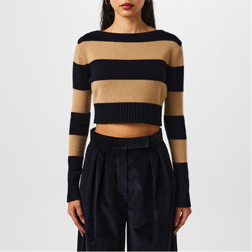 MAX MARA - Women's Angri Fine Knit Crew Neck Jumper