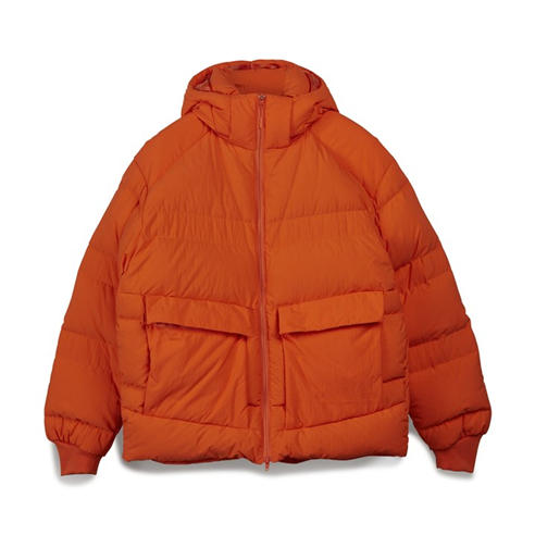Y3 - Men's Classic Puffy Down Funnel Neck Long Sleeve Down Jacket