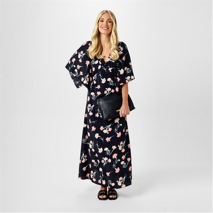 Biba Archive Tea Dress In Black