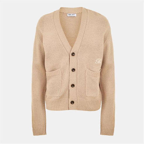 BELIER - Men's Layered Knit Button-Front Cardigan