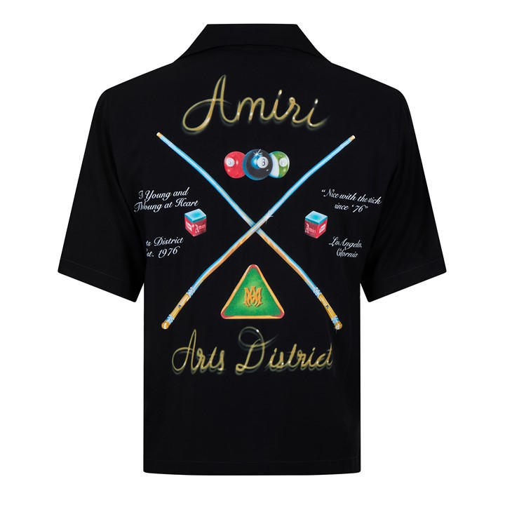 AMIRI POOL CUE BOWLING SHIRT