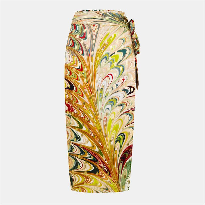 NEVER FULLY DRESSED MULTI MARBLE JASPRE SKIRT