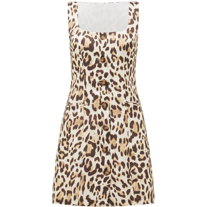 FOREVER NEW CAPRICE SCOOP NECK MINI DRESS