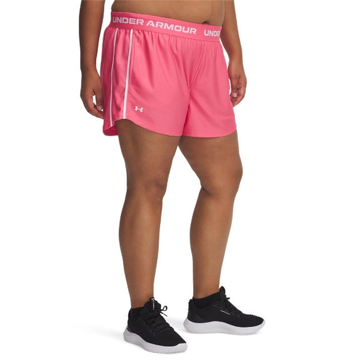 Under Armour Tech Play Up 3in Shorts In Pink