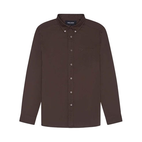 Lyle and Scott - Tonal Eagle Plain Oxford Shirt