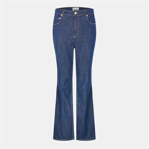 GANNI - Women's Flare Bootcut Jeans