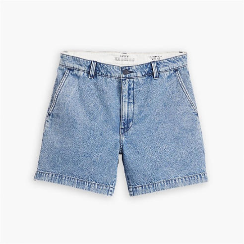 Levis - Women's Wellthread Mom Short Denim Shorts