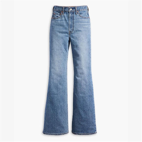 Levis - Women's Ribcage Bells Wide Leg Jeans