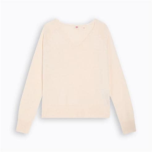 Levis - Women's Petal V-Neck 1/4 Zip Knitted Top