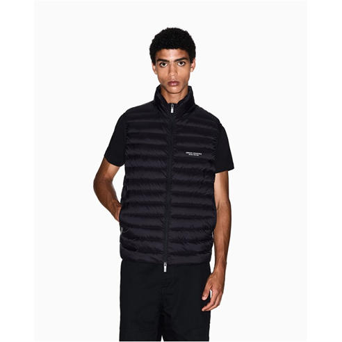 Armani Exchange - Men's Full-Zip Duck Down Gilet
