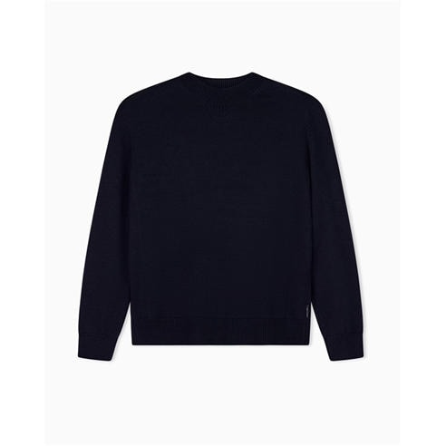 Armani Exchange - Men's Crew-Neck Fine Knit Long-Sleeve Jumper