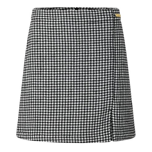 BARBOUR INTERNATIONAL - Women's Halina Wool-Blend Mini Skirt
