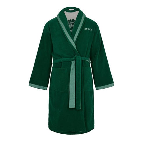 VERSACE HOME - Cotton-Terry Jacquard Bathrobe