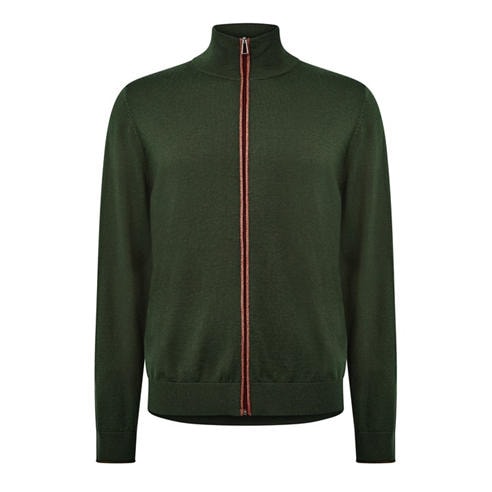 PS Paul Smith - PS Merino Zip Cardi Sn64