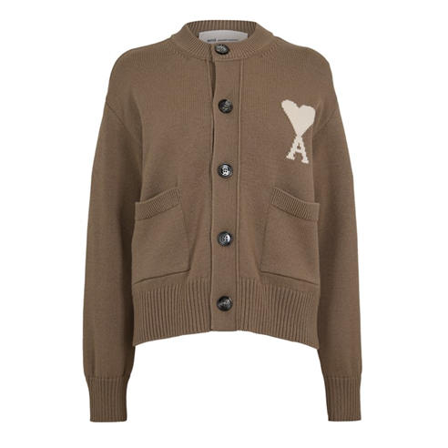 AMI PARIS - Women's Crew Cardigan