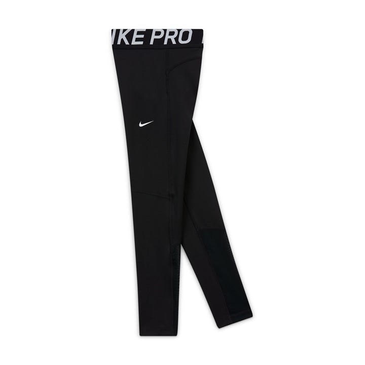 Nike Girls Black Pro Tights Size 13
