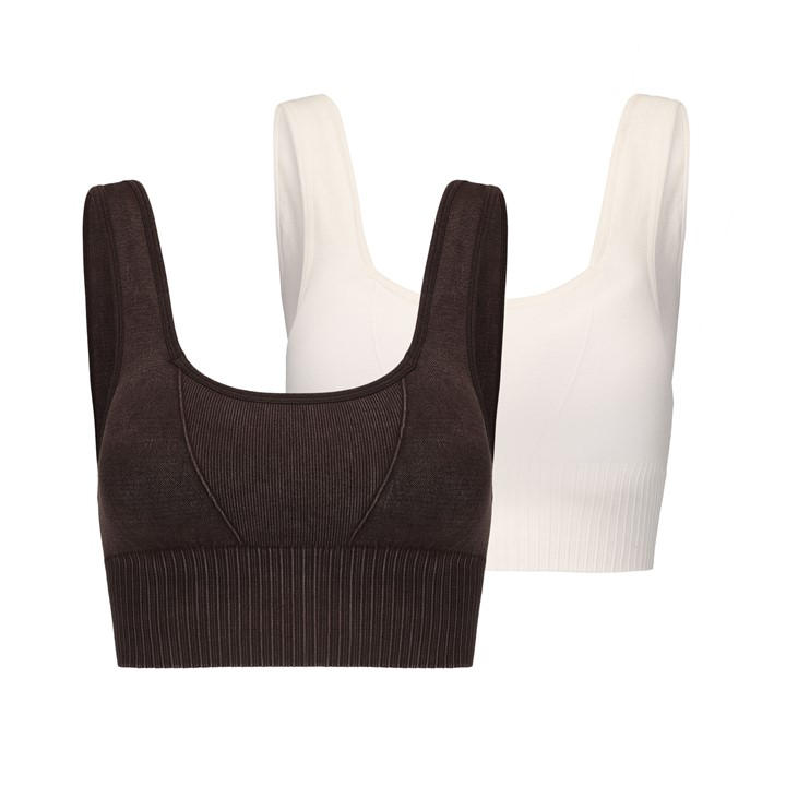 Slazenger Sqr Nck 2pk Bra Ld62