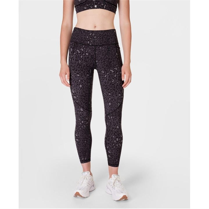 Sweaty Betty Women's Black Power 7/8 Gym Leggings Size 8