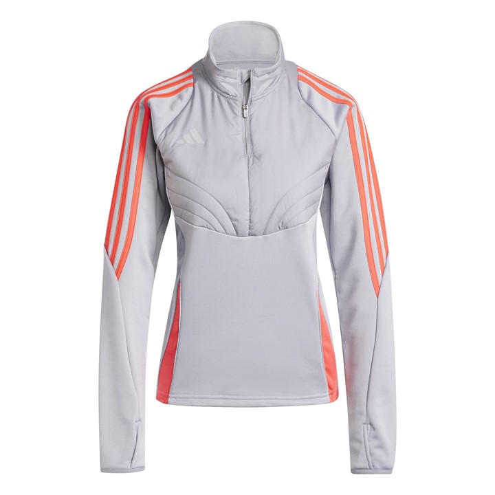 Adidas Women's Grey Tiro24 Wintopw Tracksuit Top Extra Large