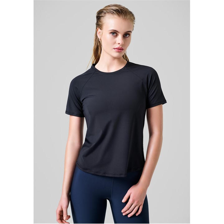 Casall Short Sleeve T-shirt Women In Black