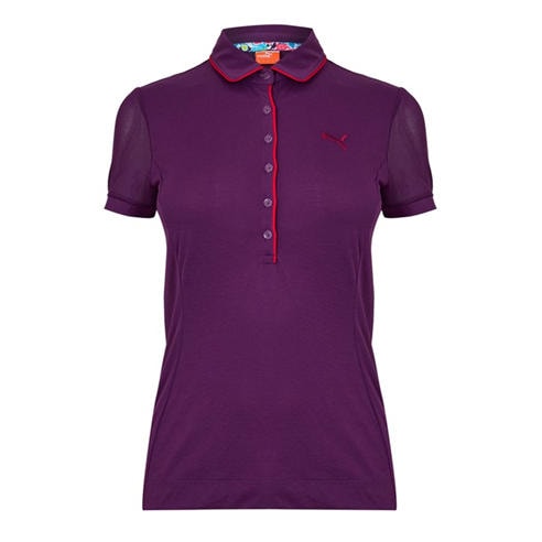 Puma - (14) Golf Novely Sleeve Polo Womens