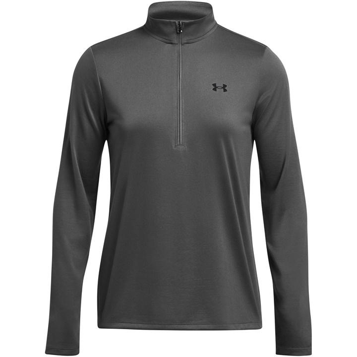 Under Armour Tech Half Zip Top Womens In Black