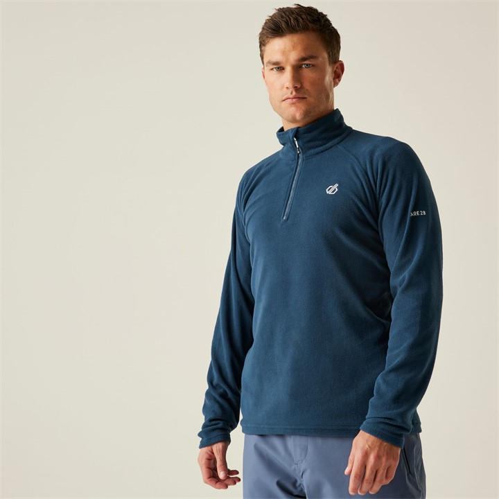 Dare 2B Men's Blue Freethink Ii Half Zip Fleece
