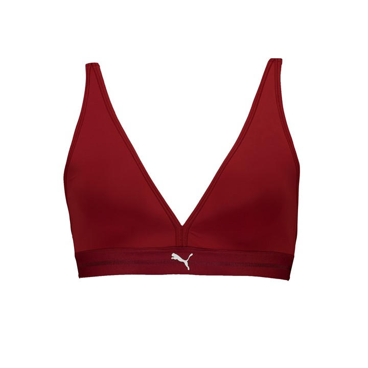 PUMA WOMEN PADDED TRIANGLE TOP 1P LOW IMPACT SPORTS BRA WOMENS