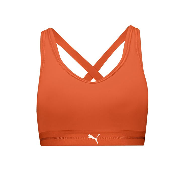 PUMA WOMEN SPORTY PADDED TOP 1P LOW IMPACT SPORTS BRA WOMENS