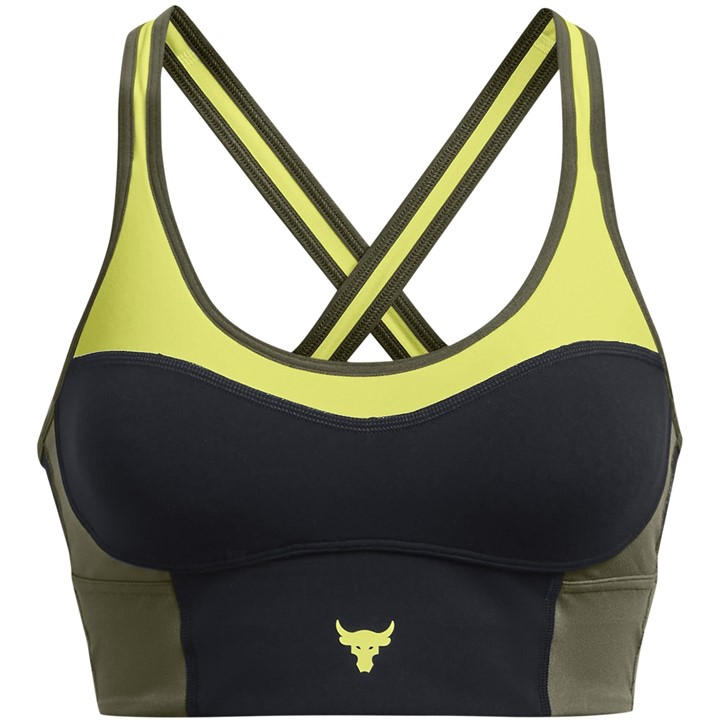 UNDER ARMOUR PJT RCK LETS GO LL INFTY BRA MEDIUM IMPACT SPORTS WOMENS