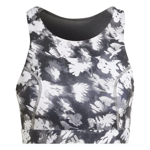 adidas - Women's Run All Over Print Medium Impact Sports Bra