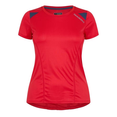 Diadora - Women's Short Sleeve Performance Gym Top