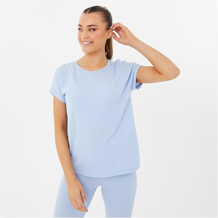 USA PRO HORT SLEEVE SPORTS T-SHIRT WOMENS