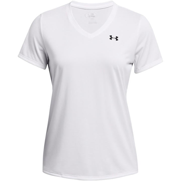 Under Armour Tech™ V-neck Short Sleeve Womens In White