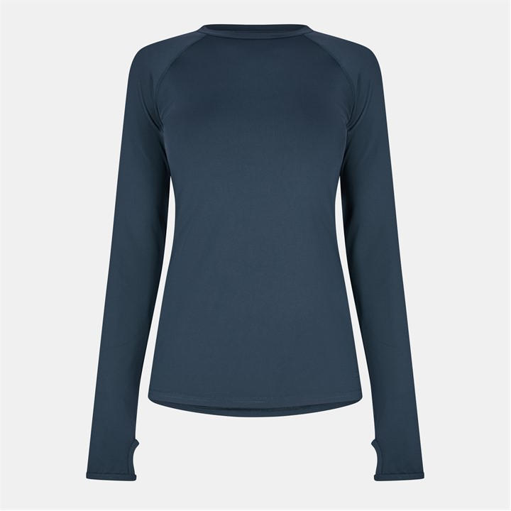 Usa Pro Women's Blue Pro Long Sleeve Top