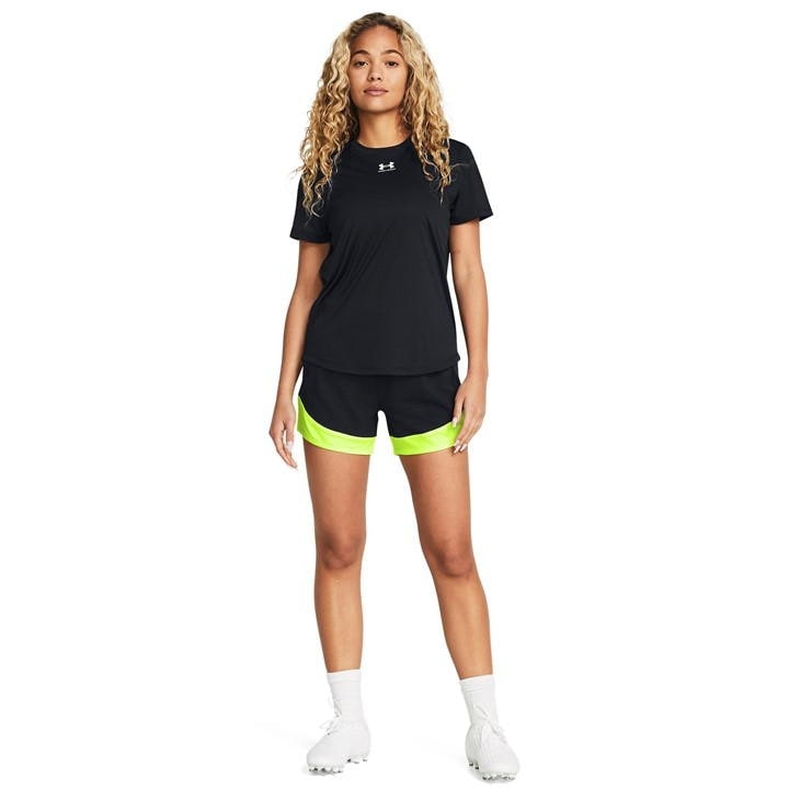 Black - Under Armour - Challenger Pro Shorts Womens