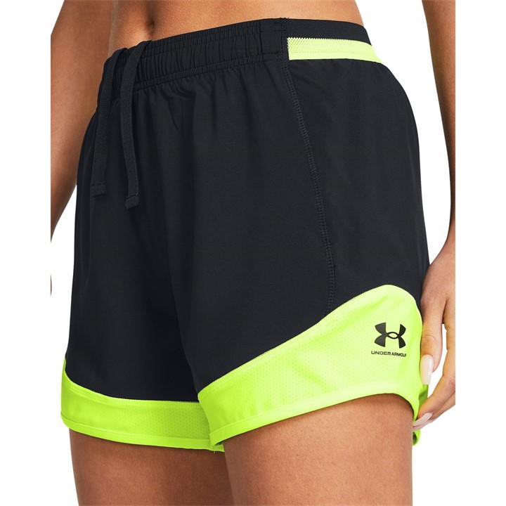 Black - Under Armour - Challenger Pro Shorts Womens