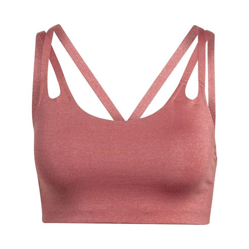 adidas - Yoga Luxe Studio Light-Support Fire Bra Womens