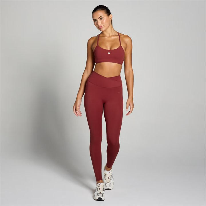 Myprotein Women's Red Tempo Gym Leggings