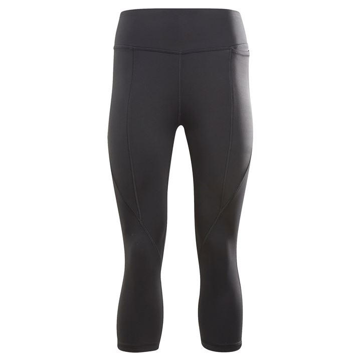 Reebok Capri Tights Womens Night Black House of Fraser