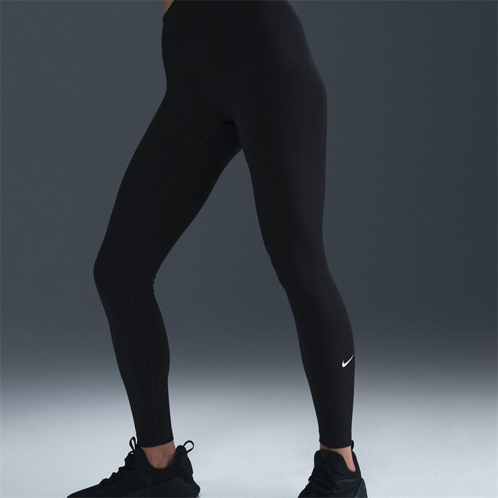 Black - Nike - One High-Rise Tights Womens