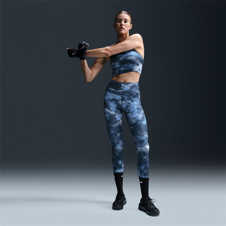 AOP Navy - Nike - One High-Rise Tights Womens