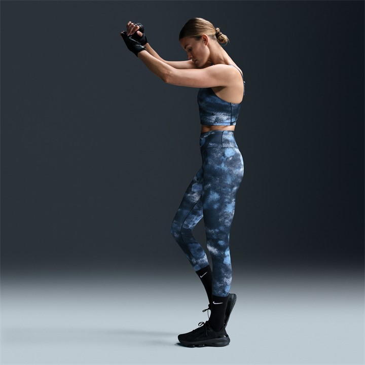 AOP Navy - Nike - One High-Rise Tights Womens