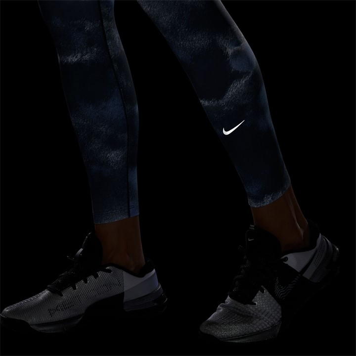 AOP Navy - Nike - One High-Rise Tights Womens