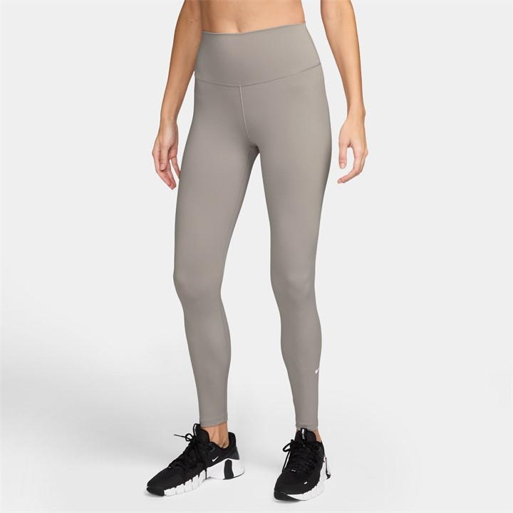 Collg Grey/Wht - Nike - One High-Rise Tights Womens